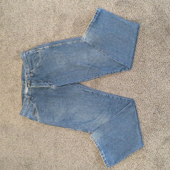Men's regular fit Wrangler blue jeans 32X32 - Picture 1 of 10